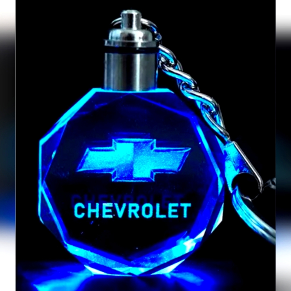 Chevrolet LED light up keychain